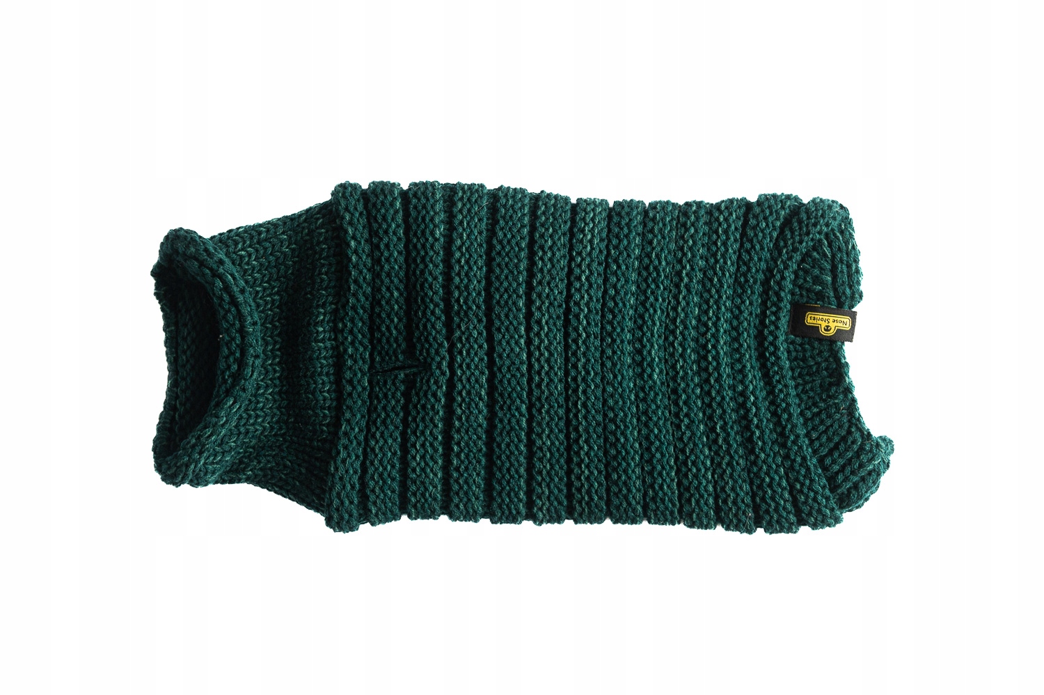 Levně Svetr pro psa L teplý zimní lahvově zelená barva, měkoučký, PositiveCare