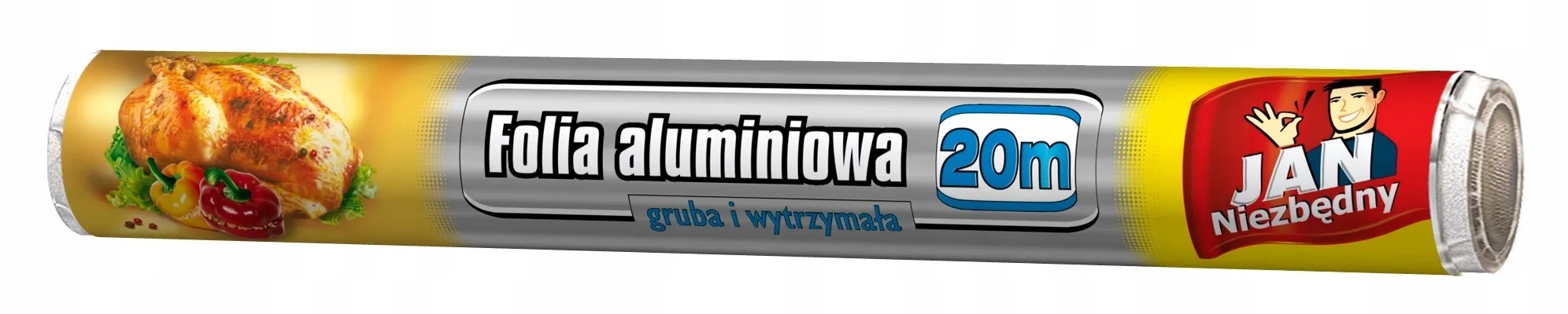 

Jan Niezbędny Folia Aluminiowa 20m Gruba Mocna