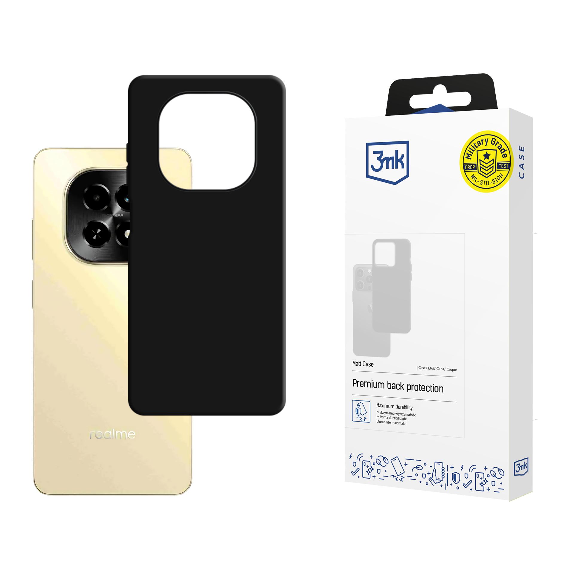 Etui 3mk Matt Case na Realme C63 5G czarne 3mk Protection