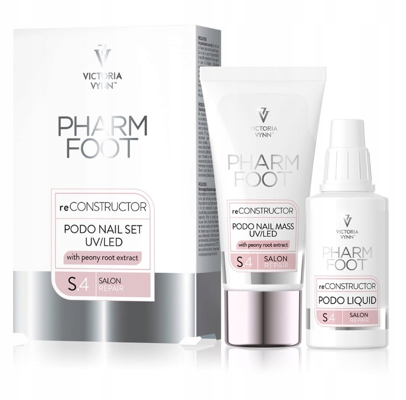 Pharm Foot ReConstructor Podo Nail Set Sada pro vyplnění dutin v nehtech