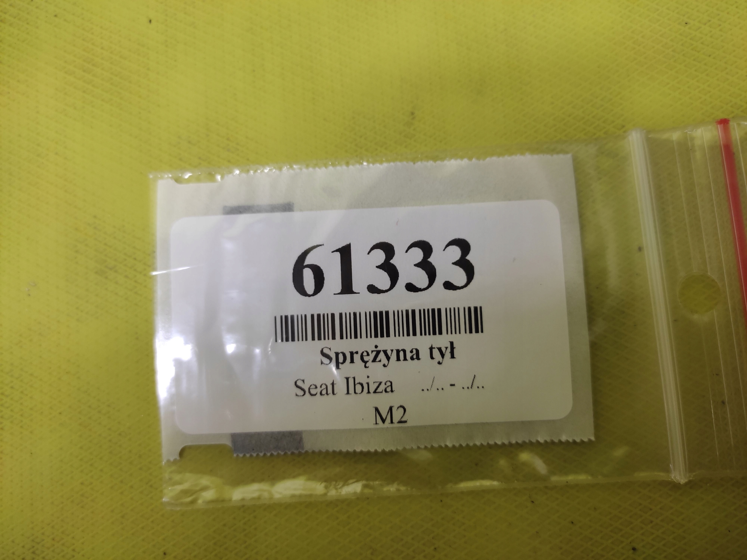 SEAT IBIZA III 1.4 16V springs springing rear part