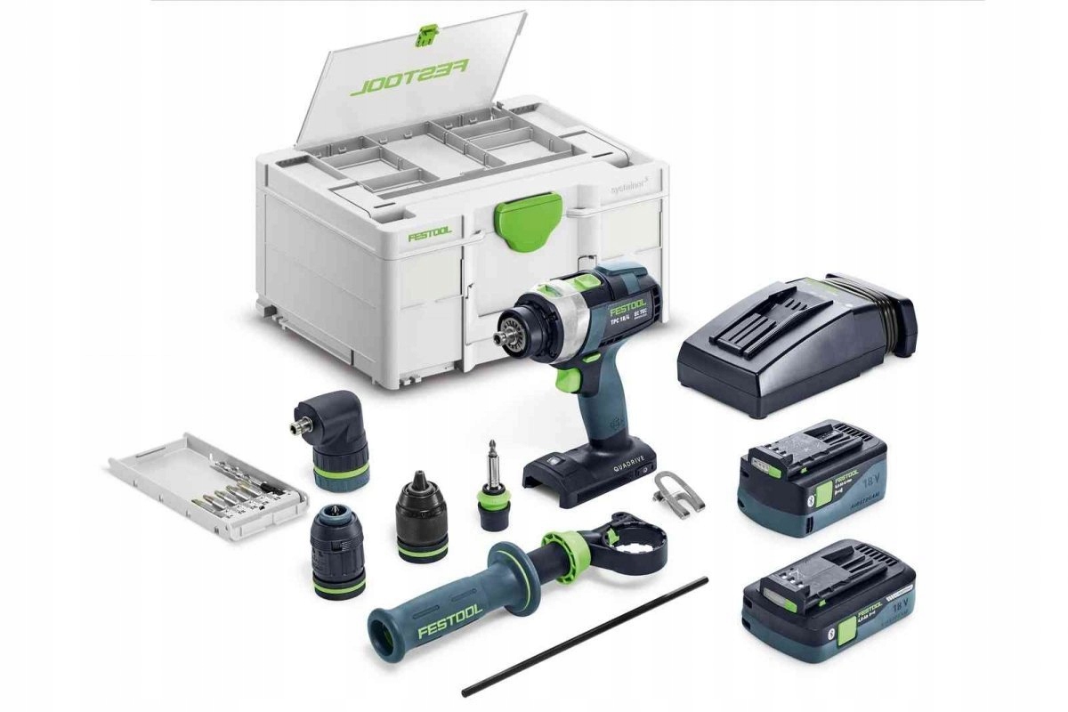 

Wkrętarka udarowa Festool Quadrive Tpc 18 I-Set/XL