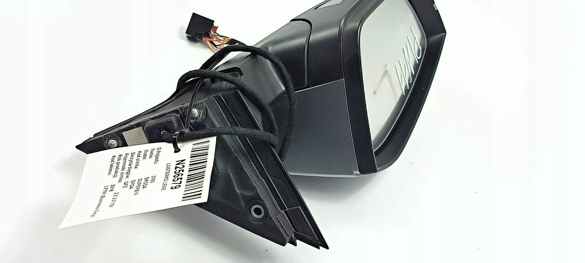mirror left LF7M EU SKODA SUPERB III 11 PIN