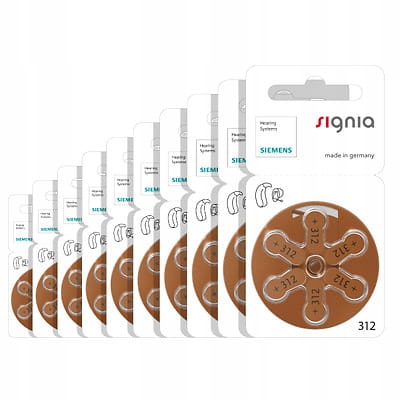 

bat..312-SIEMENS - Signia (s) - 60szt