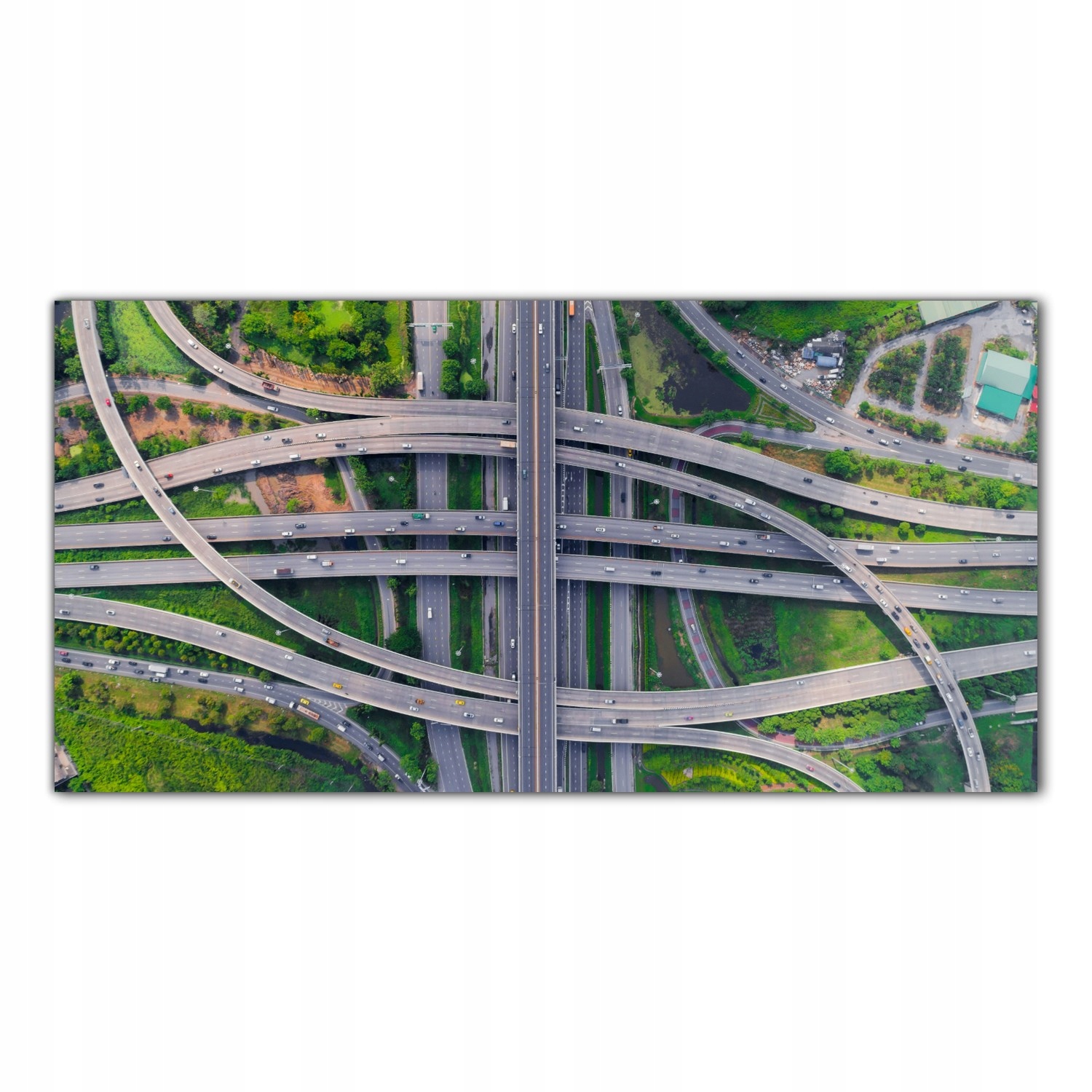 

Hartowany Obraz Szklany Droga Autostrada 120x60