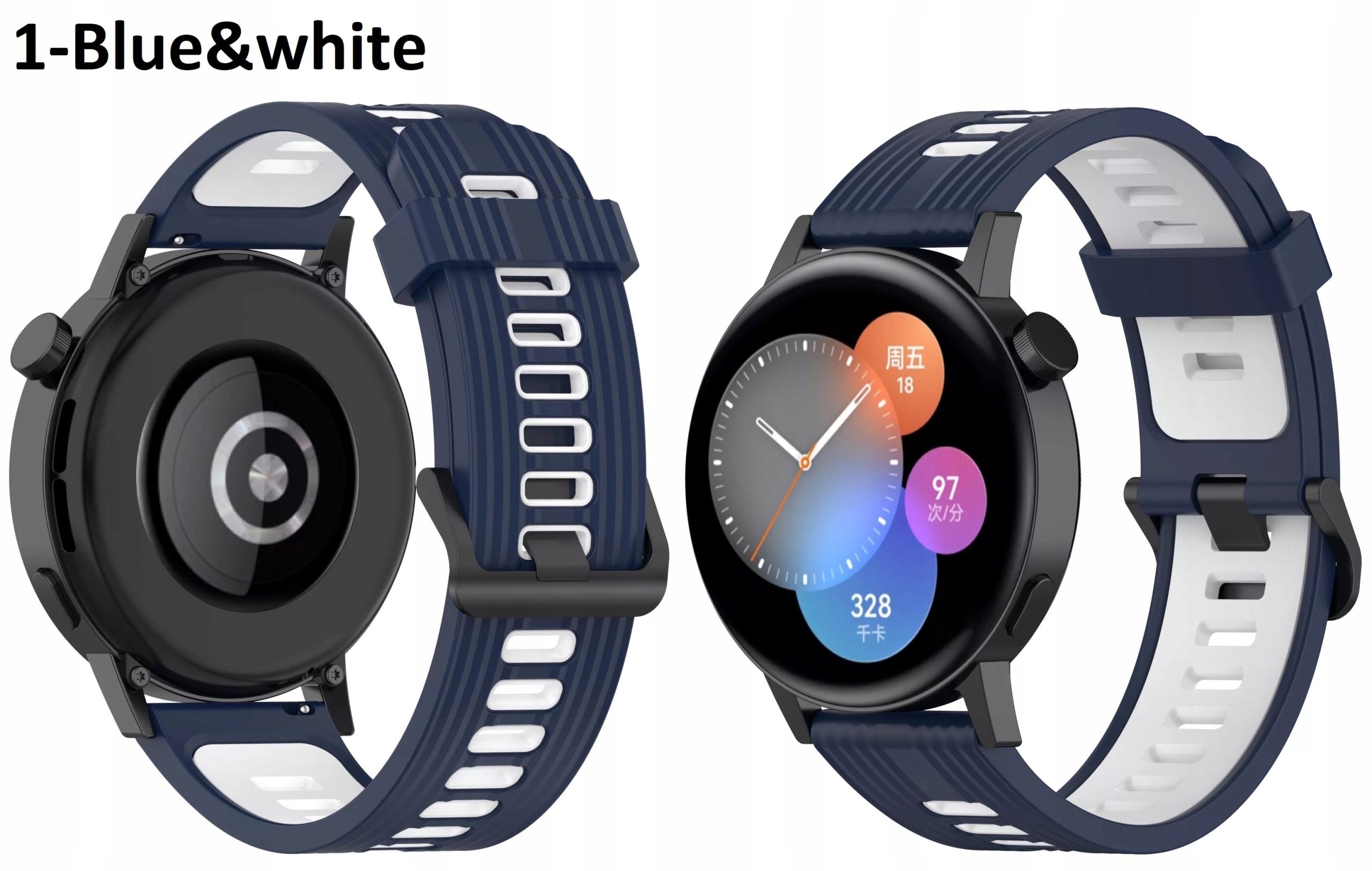 PASEK DO HUAWEI WATCH GT 2 3 PRO Ceramic 43mm/42mm Active Elegant 20mm Producent Inna