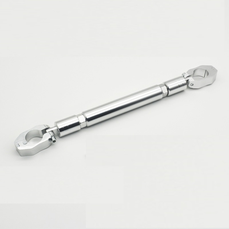 POPRZECZKA NA KIEROWNICĘ 22 MM CROSS BAR CZARNY Producent bez marki