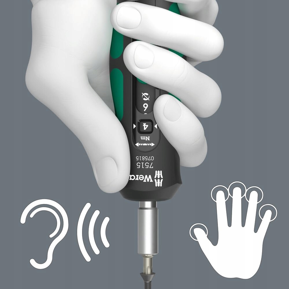 WERA Kraftform Wkrętak Dynamometryczny 2-6 Nm 1/4 Cala 1475 mm — miniatura 5