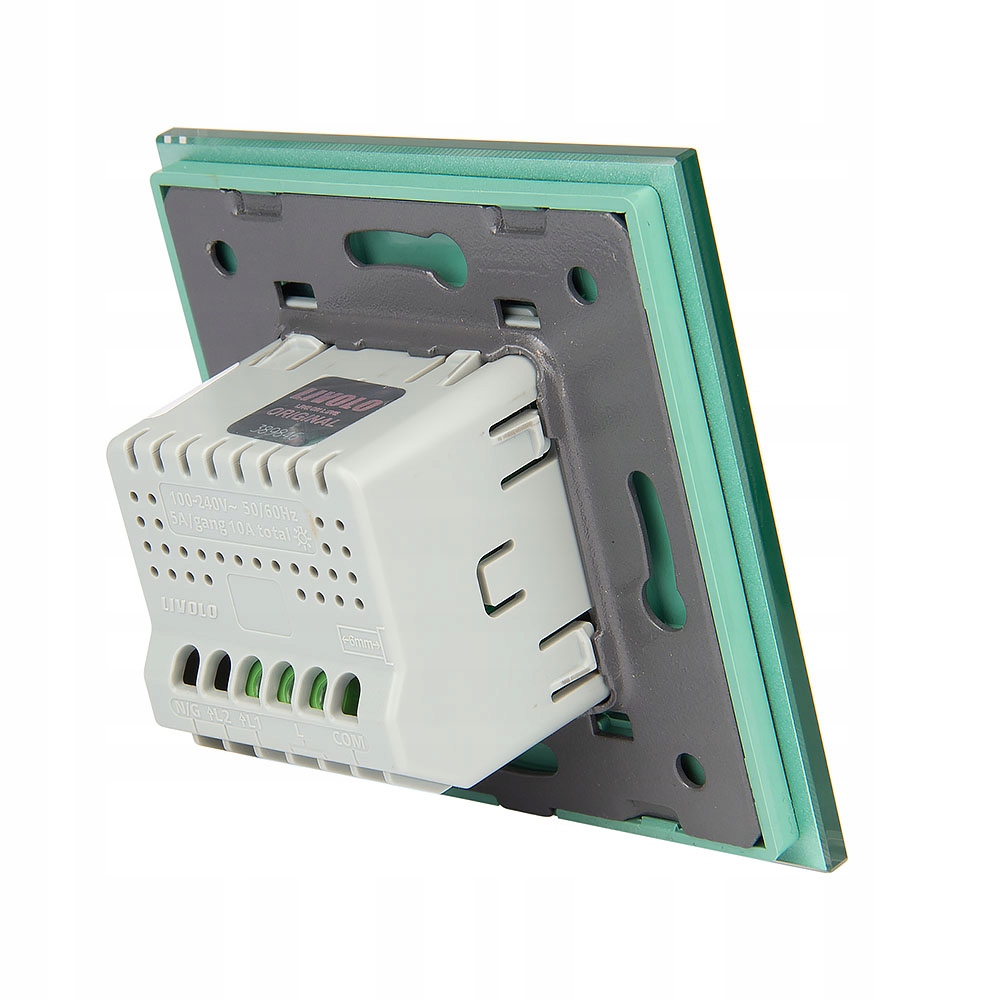 LIVOLO SZKLANY WŁĄCZNIK DOTYKOWY POJEDYN. ZIELONY Rodzaj wyłącznik