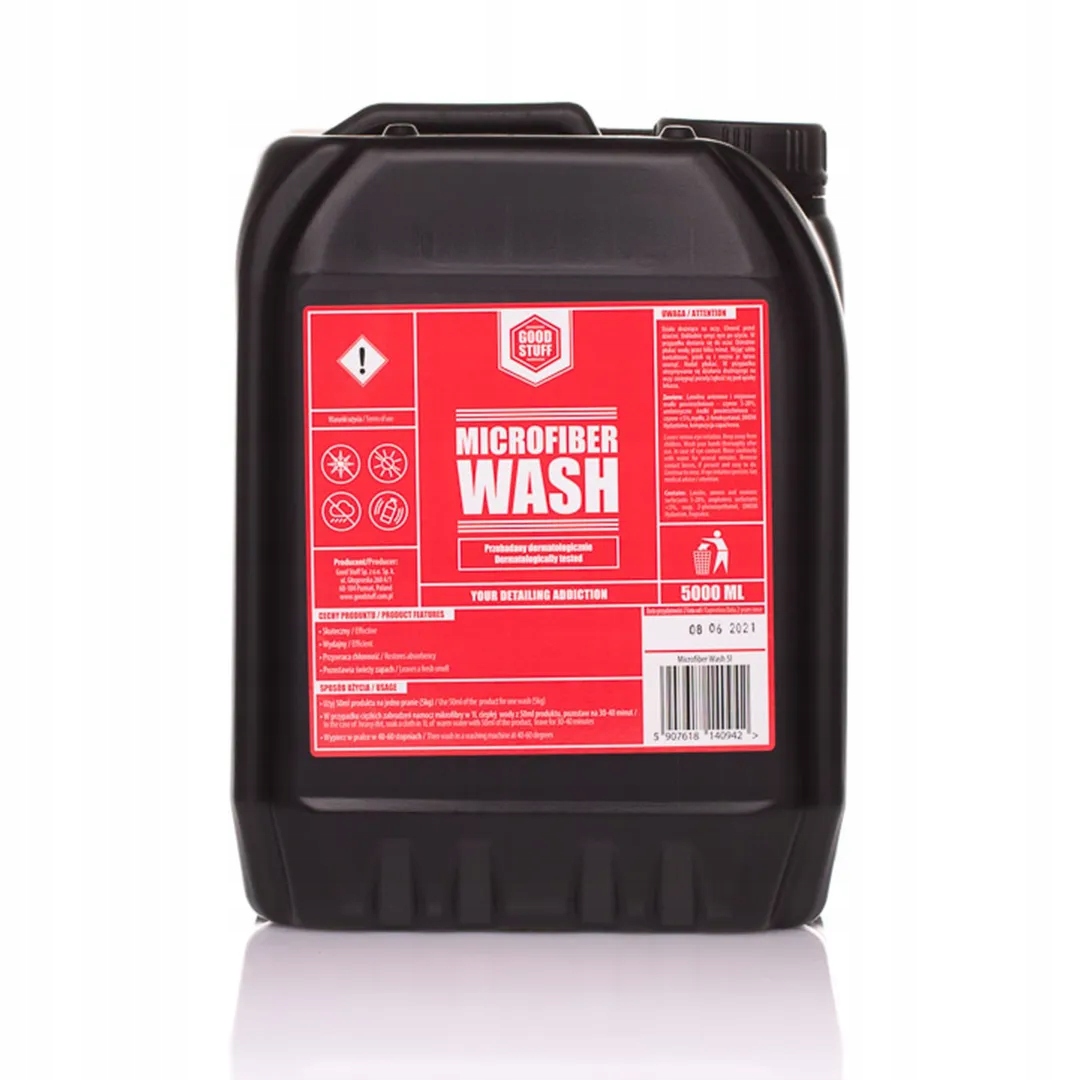Levně Good Stuff Microfiber Wash 5L tekutý prací prostředek na mikrovláknové podložky a aplikátory