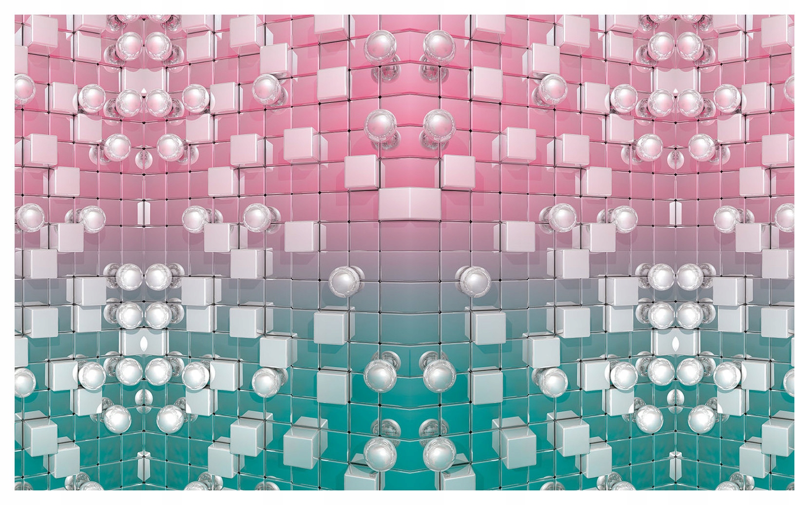 Vliesová fototapeta Minimalizmus sféry a kuby Loft Hi-Tech 416x290 lepidlo