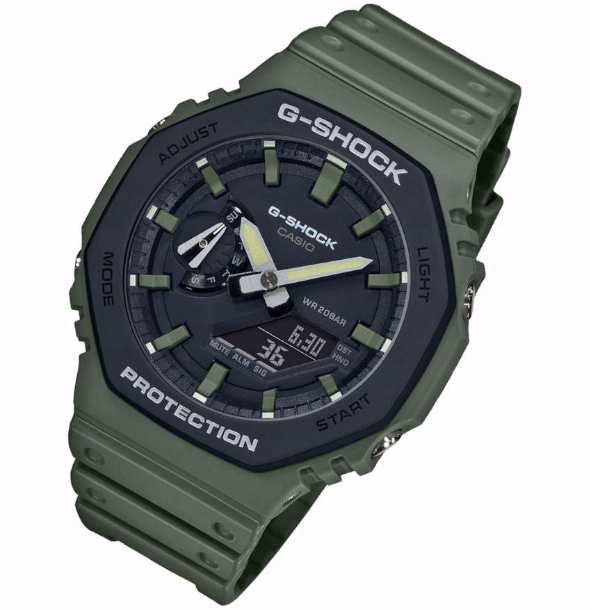 GA-2110SU pánské hodinky Casio G-shock krabička s kabelkou Gravírování bonus