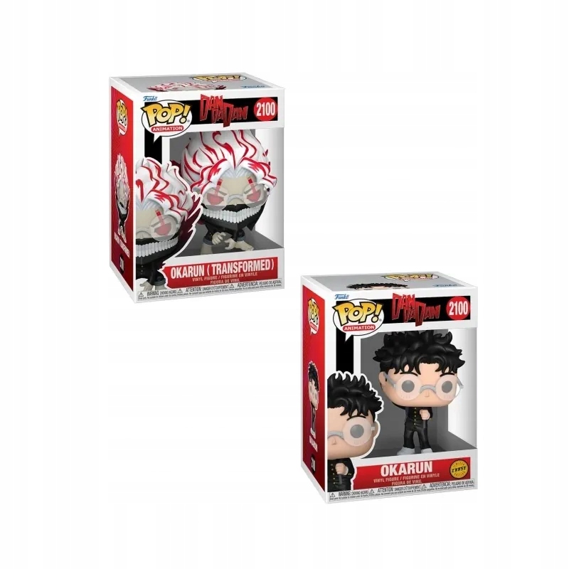 Funko Pop! DanDaDan Okarun Chase (sada 2 figurek)