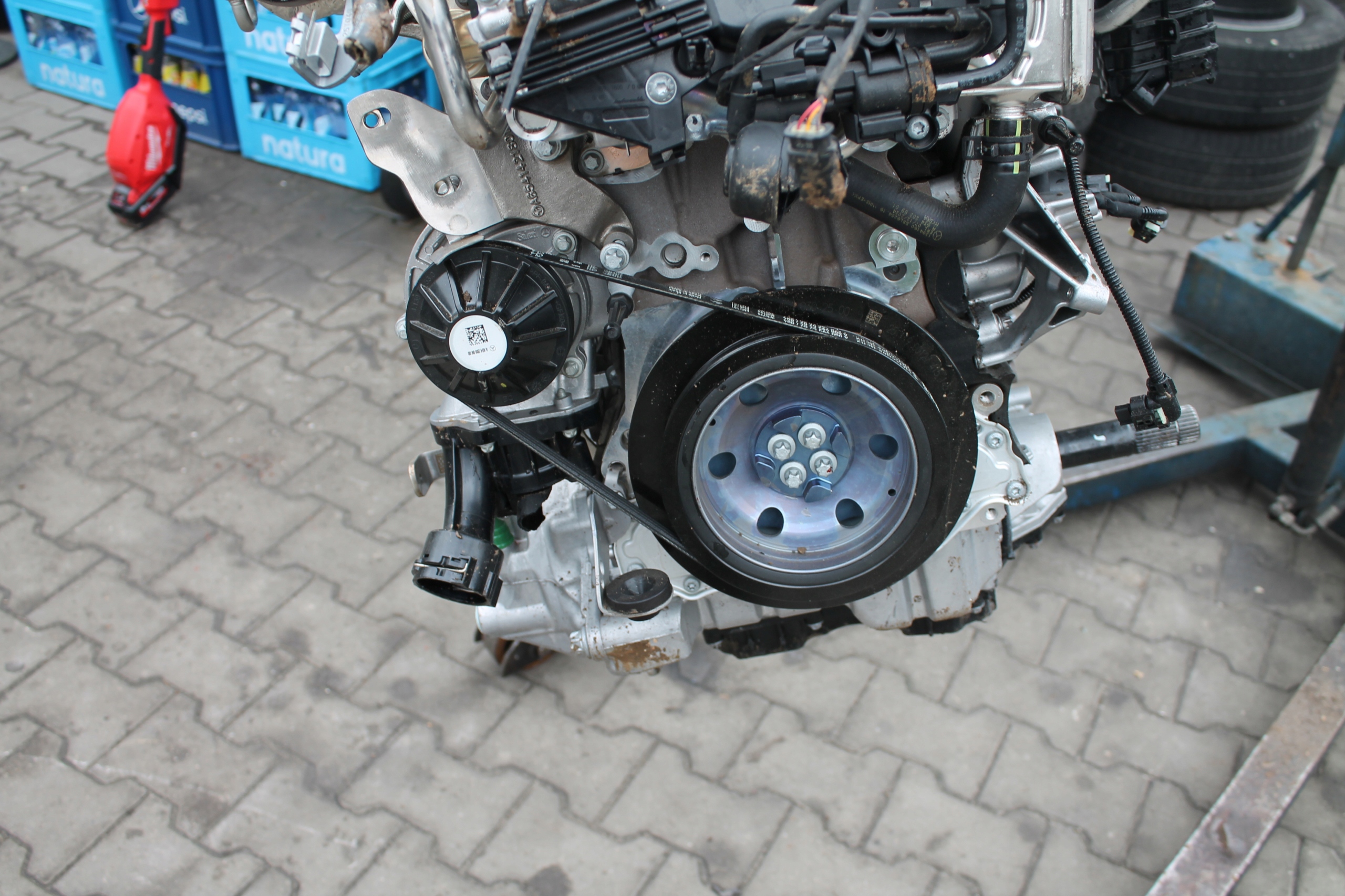 engine complete MERCEDES GLC GLE GLS C KLASA 654820 5TYS KM JEDNO TURBO