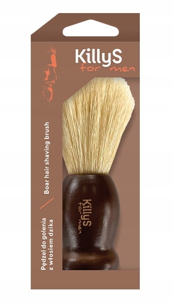 KILLYS MEN PĘDZEL DO GOLENIA WŁOSIE DZIKA - MOCNY i SZORSTKI WŁOS 500979