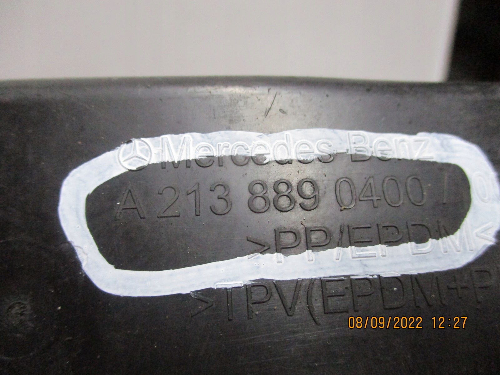COPRI PARAFANGO MERCEDES E KLASA 213 A2138890400