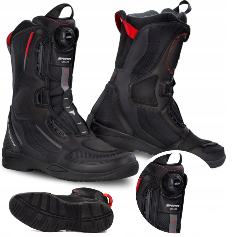Buty motocyklowe SHIMA STRATO 43 Typ Turystyczne / Adventure