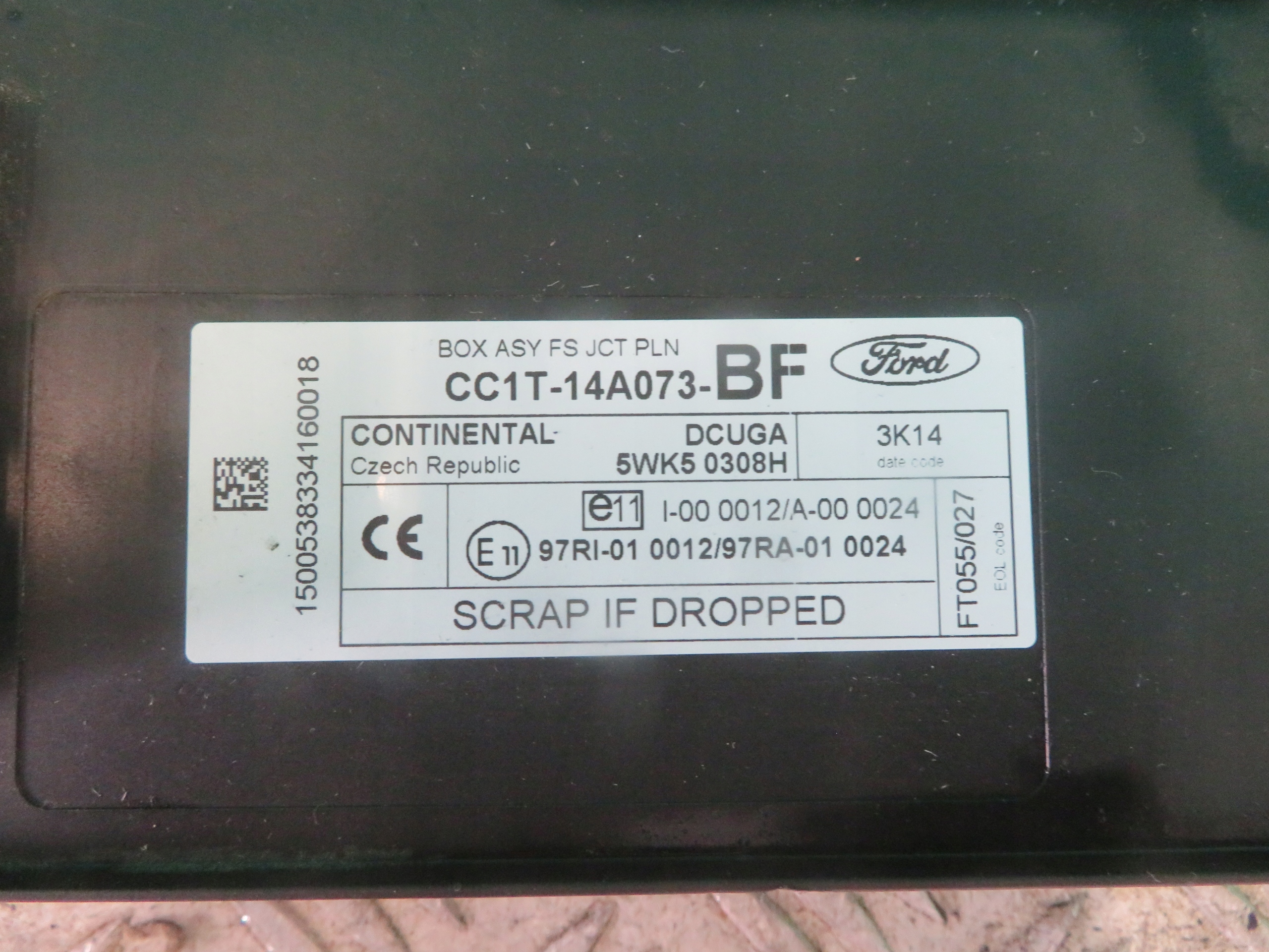 Unité commande confort FORD TRANSIT MK7 14R CC1T-14A073-BF