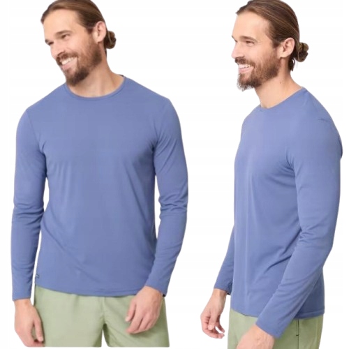 Koszulka Do Pływania Długi Rękaw Top Anty Uv Surfing Męska UPF50+ 3XL