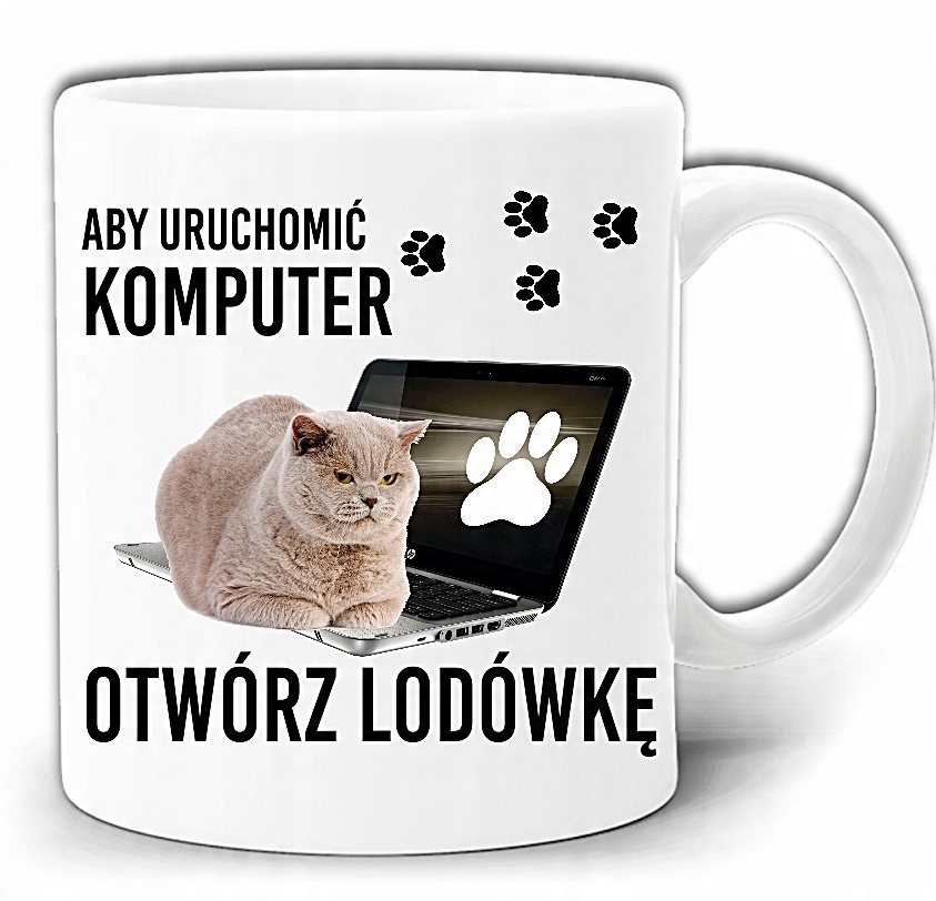 

Aby Uruchomić Pc Otwórz Lodówkę Kubek +pudeł GW326