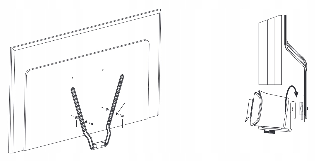 Montážní sada pro Tv 2215-86719-001 Poly Studio X30