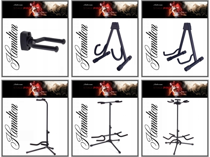 KB420G Statyw na 2 gitary czarny Hamilton Marka Hamilton