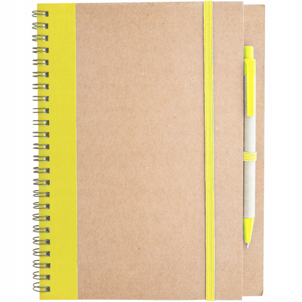 NOTES notatnik SPIRALOWANY A5 z długopisem GŁADKI