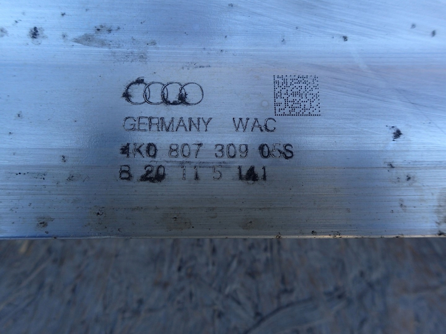sider pillar rear part AUDI A6 4K C8 18- 4K0807309