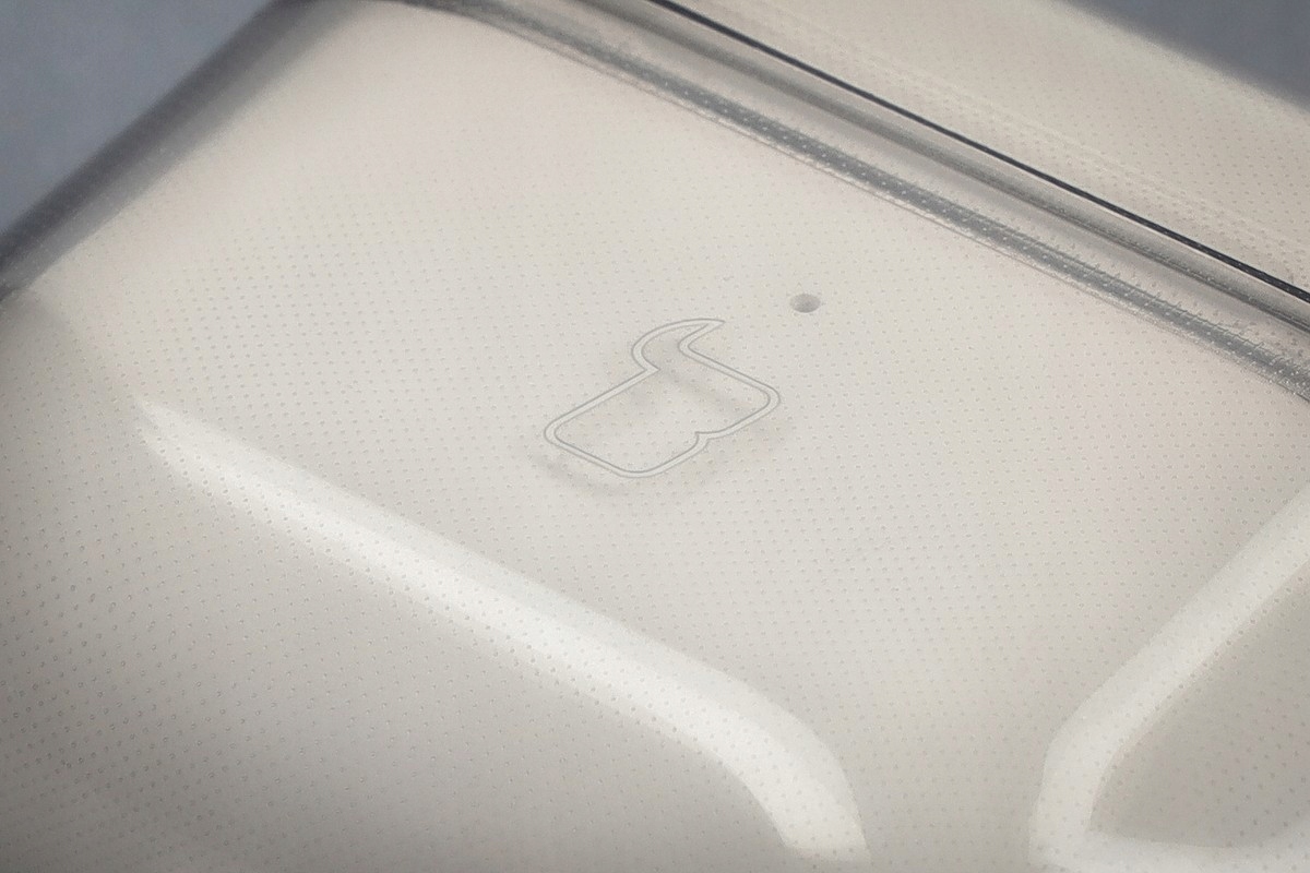 Etui do Airpods Pro 2, Bizon, obudowa, case, cover, wsuwka, pokrowiec Kolor dominujący czarny