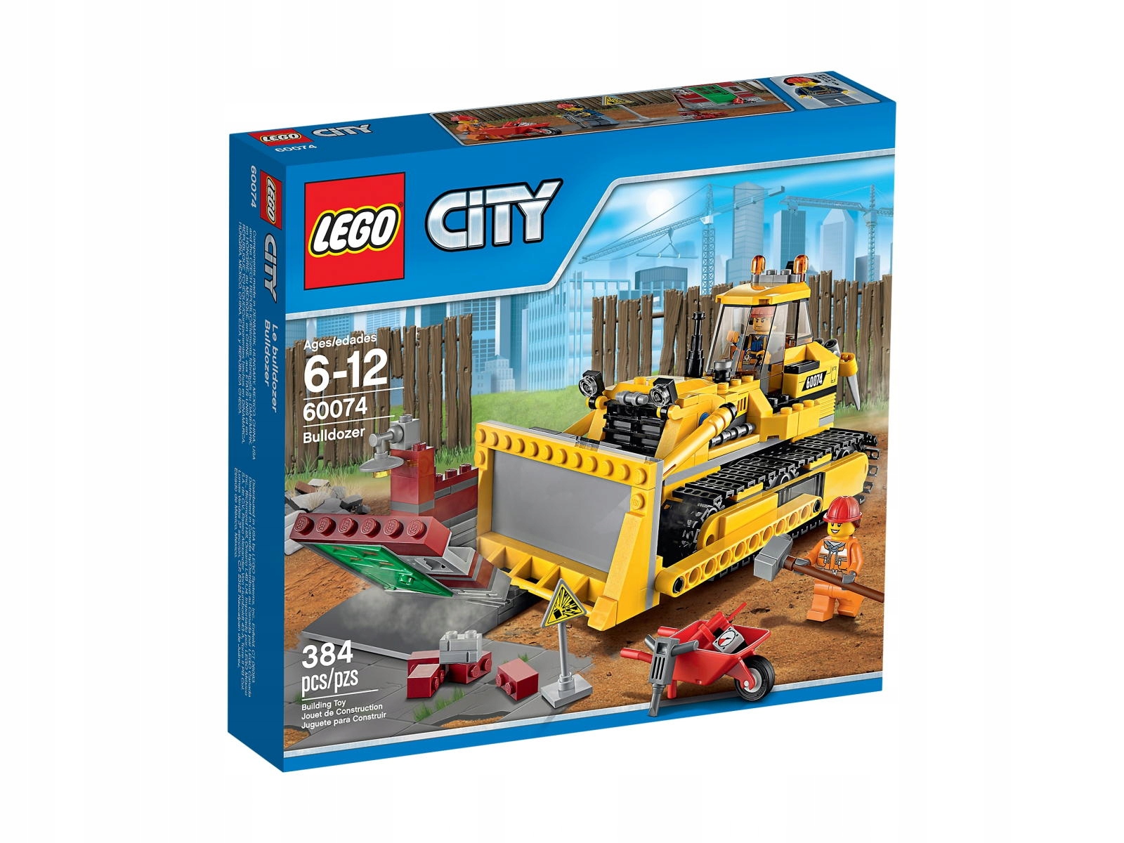 LEGO CITY Buldożer 60074 (5702015349857) • Cena, Opinie • City ...