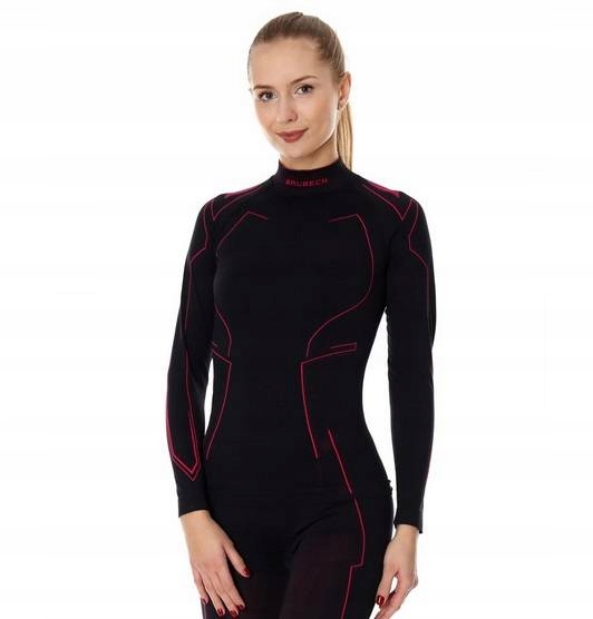 Koszulka termoaktywna BRUBECK COOLER amarant S