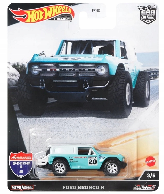 

Hot Wheels Car Culture Ford Bronco R FPY86 HCK05