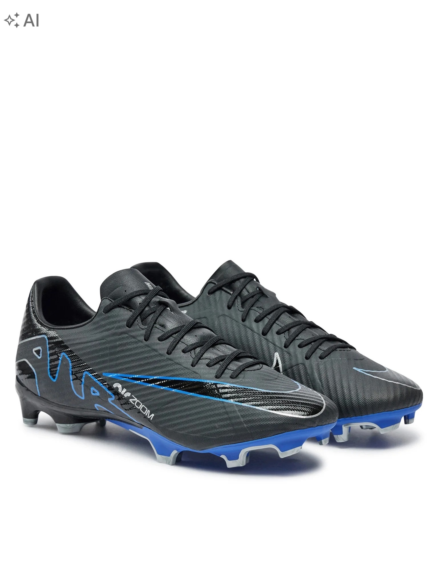 Nike Zoom Vapor Korki Mercurial Zoom Czarne Szybkie Do Piłki Nożnej 36 6RA