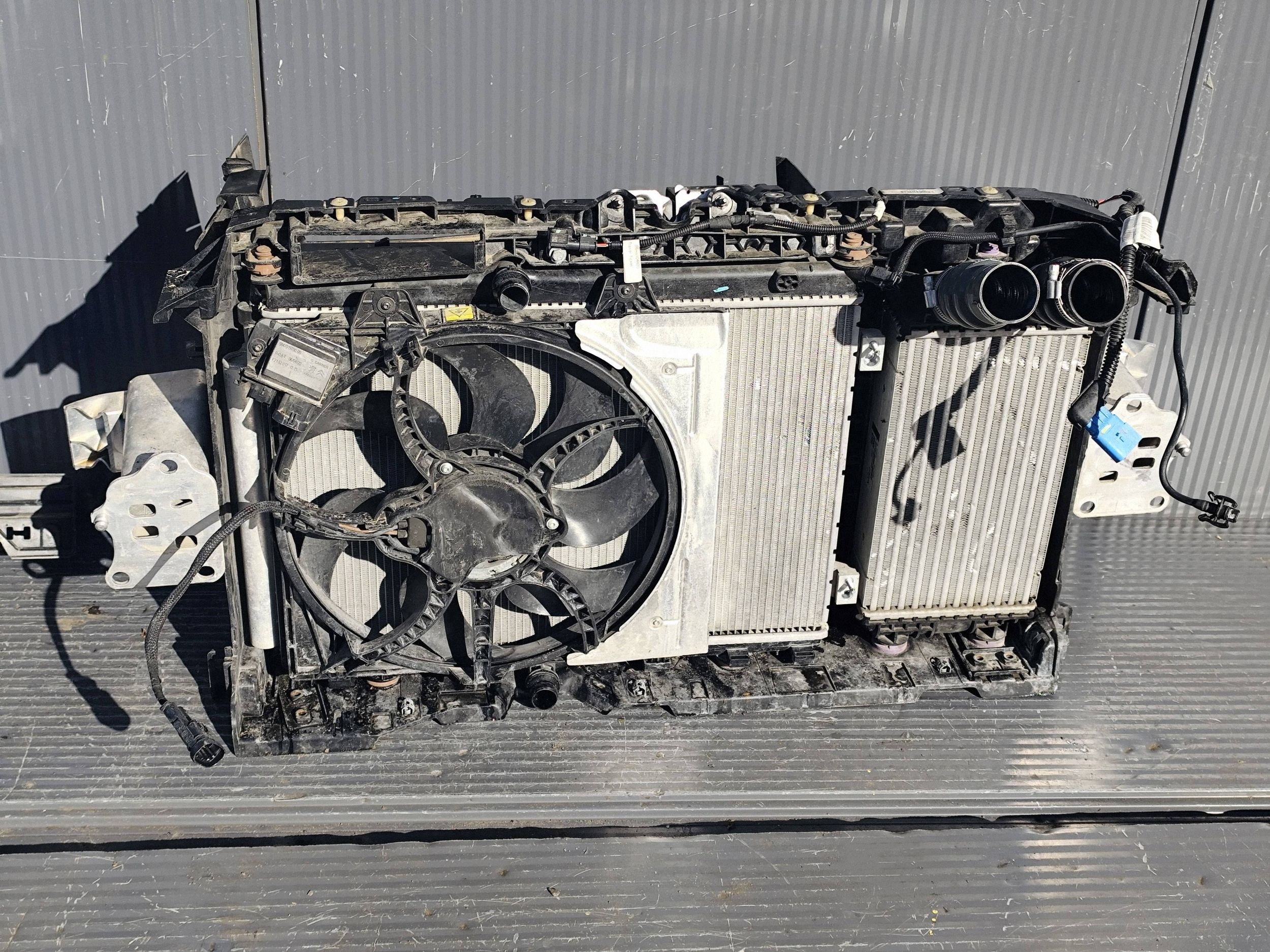 OPEL MOKKA II B support panel for radiators radiator KOMPLET dismantling