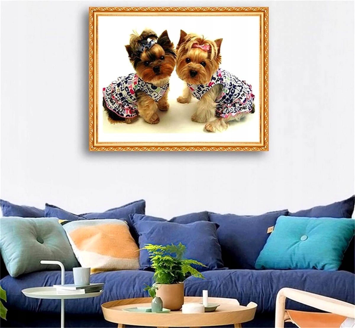 Malowanie Po Numerach Obraz do malowania NA RAMIE Marka Pampicio