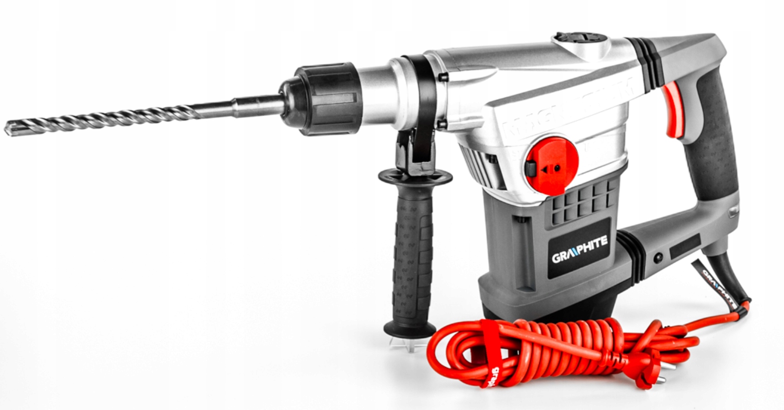 GRAPHITE MŁOT UDAROWY udarowo-obrotowy SDS MAX udar 10J 1250W 58G874 Maksymalna moc 1250 W