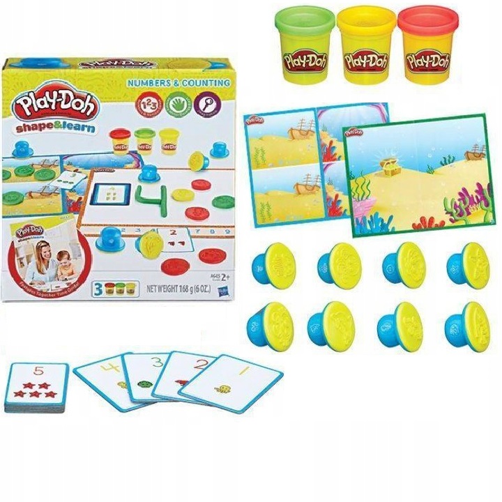 

Play-doh Ciastolina Zestaw Liczby I Liczenie B3406