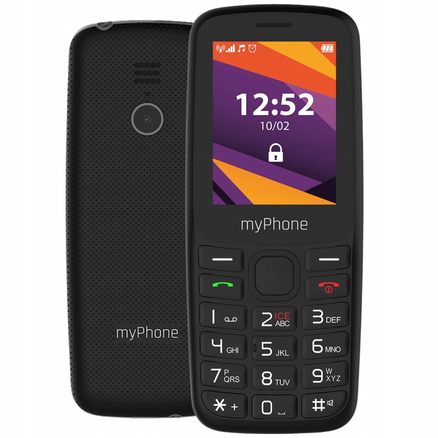 Mobilní telefon myPhone 6410 4G Lte s rádiem a svítilnou, výkonná baterie Bt