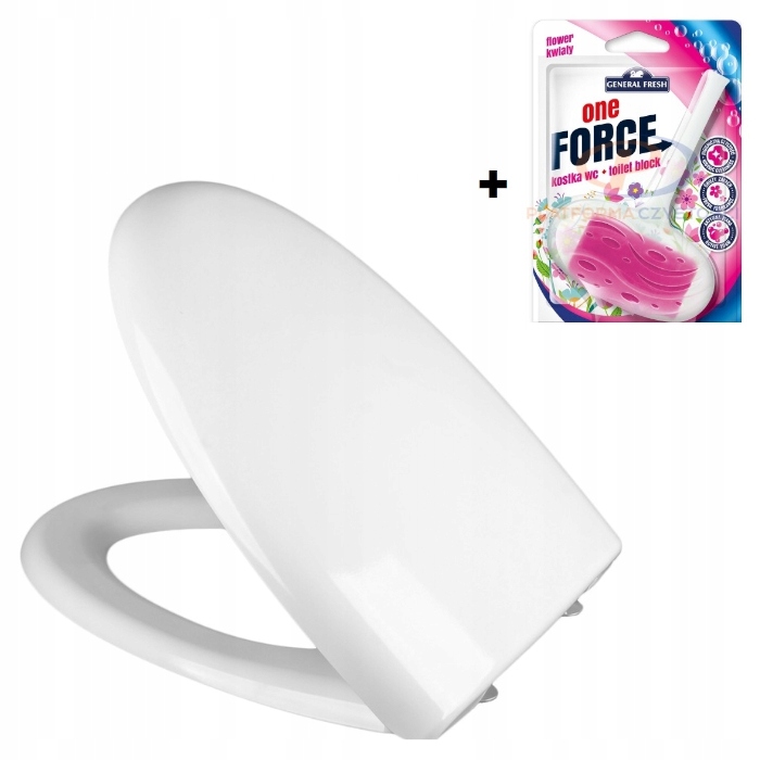 Wc sedátko Arena Cersanit kovový závěs Dárek Wc Kostka One Force