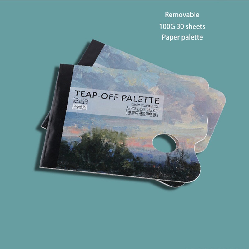 Disposable TearOff Palette Paper Paint Palette Sklep, Opinie, Cena w
