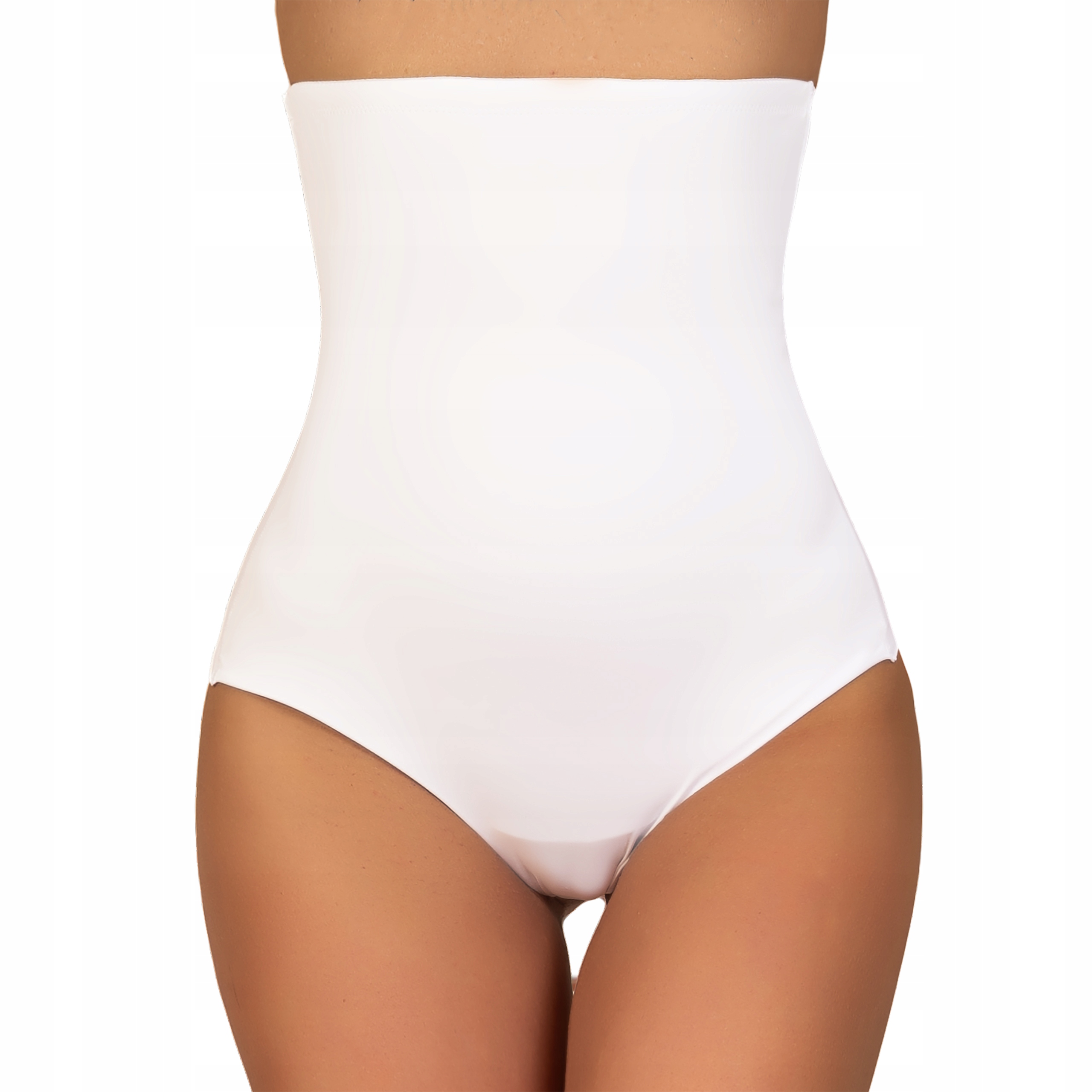 Wyszczuplające majtki STRINGI modelujące BRZUCH wysoki stan KORYGUJĄCE Fason majtek stringi