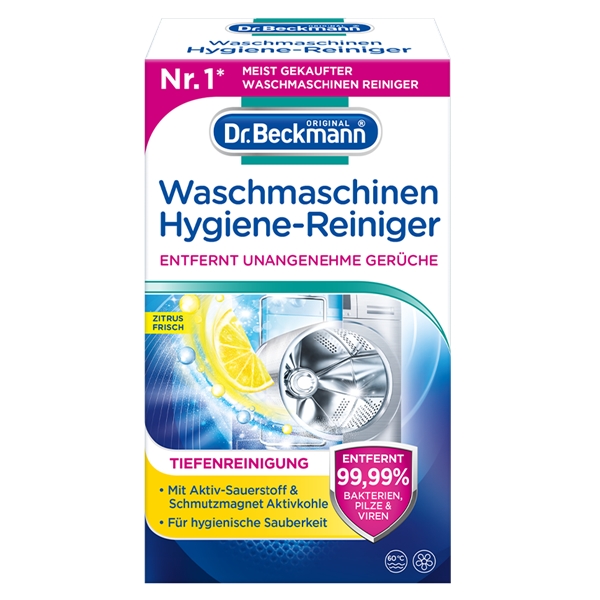 

Dr Beckmann Czyścik Pralki Antybakteryjny 250g De