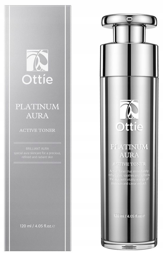 Ottie Platinum Aura Active pleťové tonikum proti stárnutí pleti 120 ml