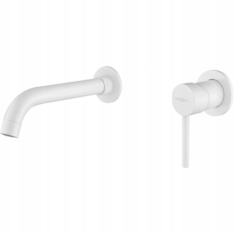 Mexen Alma podomítková umyvadlová baterie, Bílá