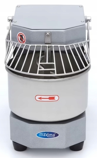 Mikser spiralny do ciasta gastronomiczny 8 litrów 4,5 kg Maxima 09361002