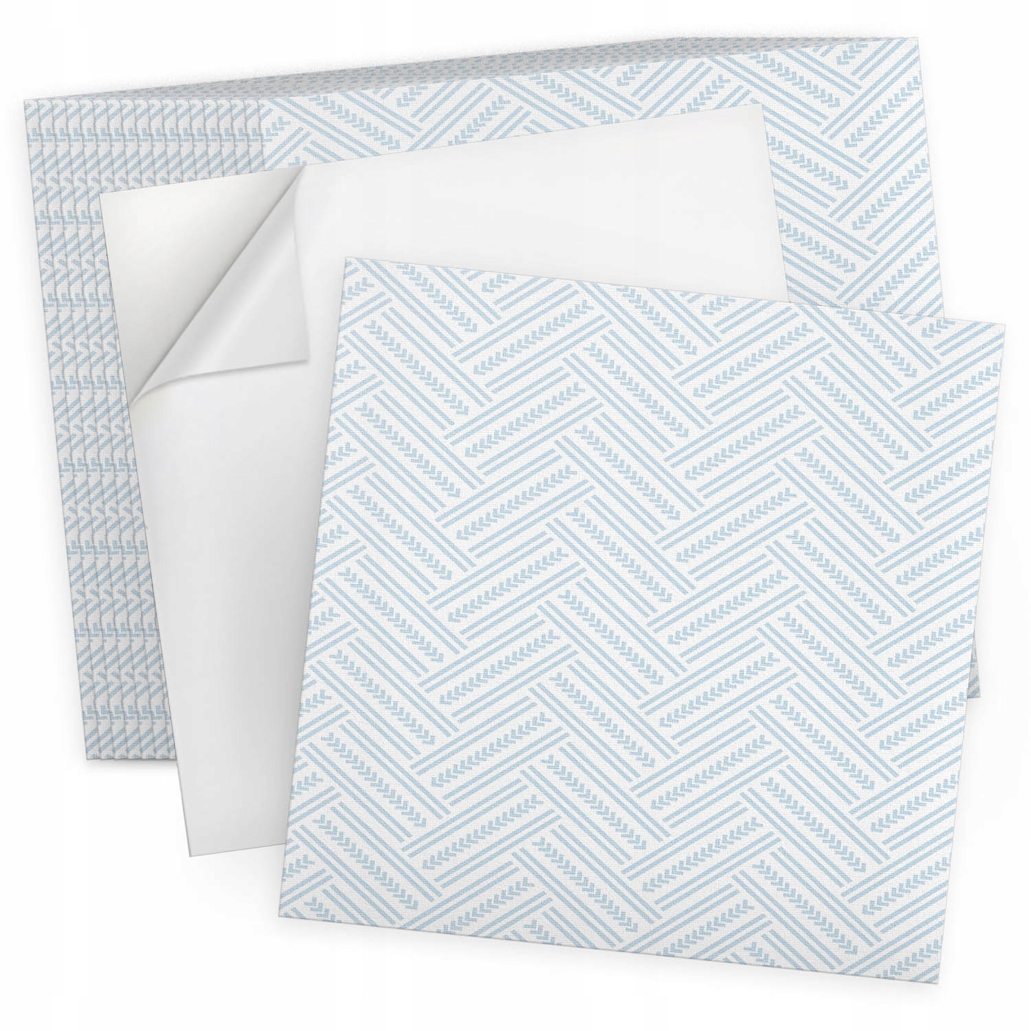 Sada Pvc vinylových dlaždic 20 ks 20x20 cm Cikcakový vzor s linkami