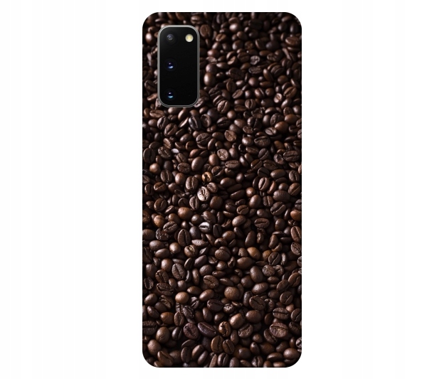 

Etui na telefon Samsung Galaxy S20 Ziarna kawy
