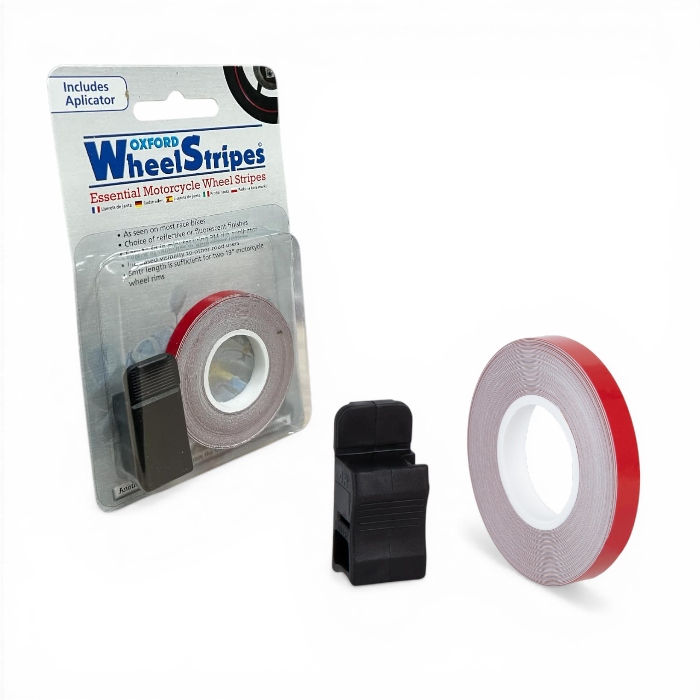 Taśma Na Felge Motocyklową Oxford Wheel Stripes Czerwony