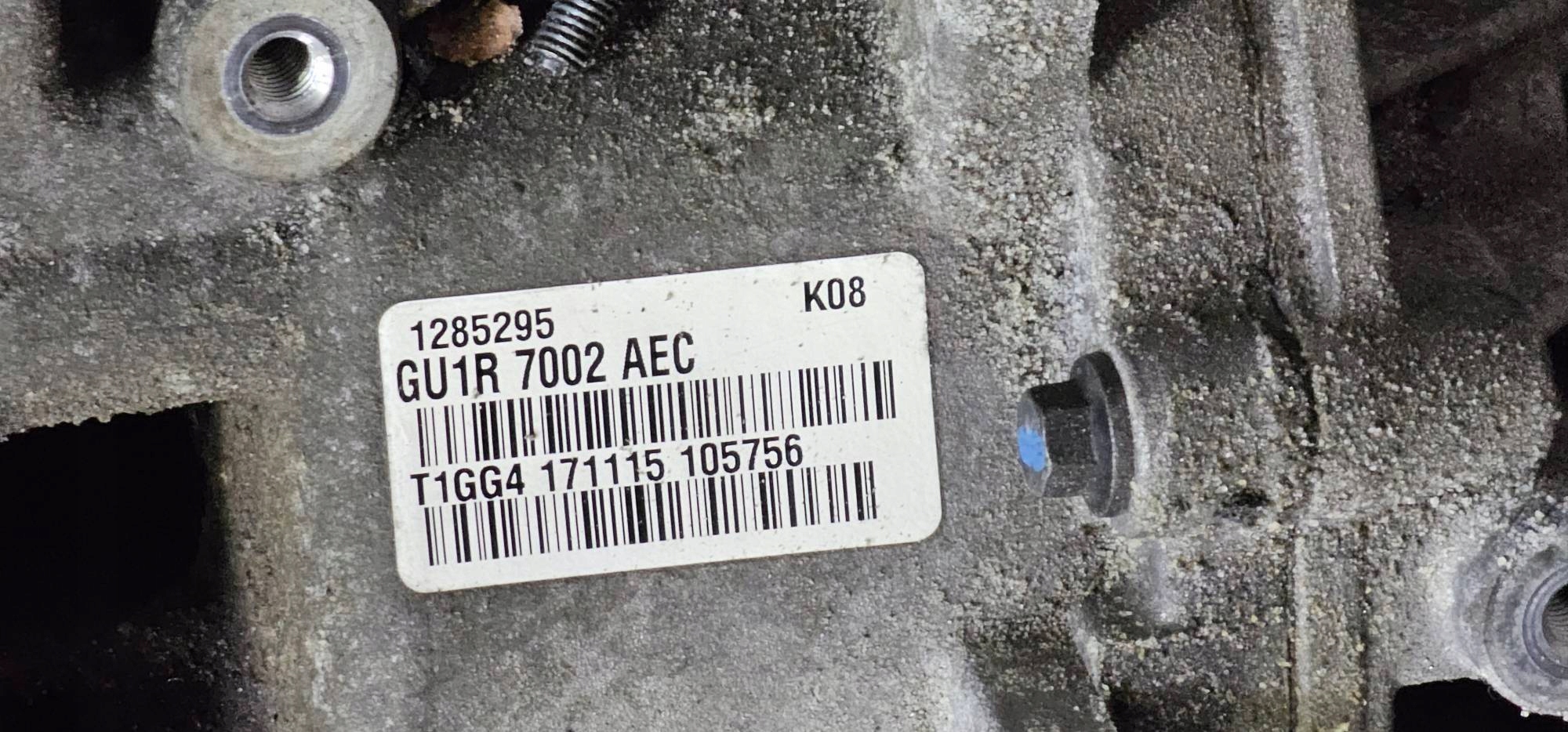Getriebe GU1R-7002-AEC 2.0 120 VOLVO V60