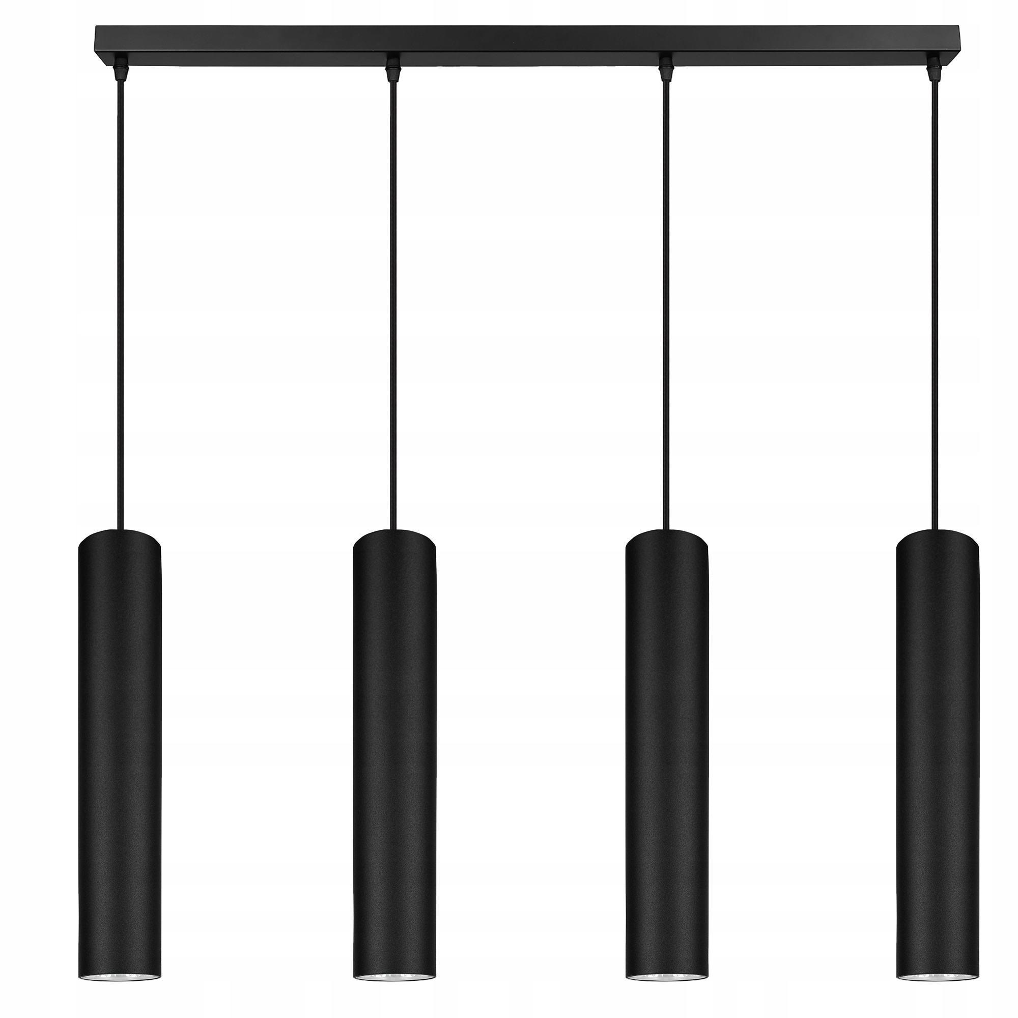 

Lampa Wisząca Żyrandol Plafon Tuby Metal Led GU10